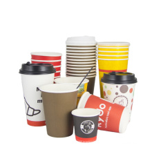 Disposable Customized wholesale printed paper cup